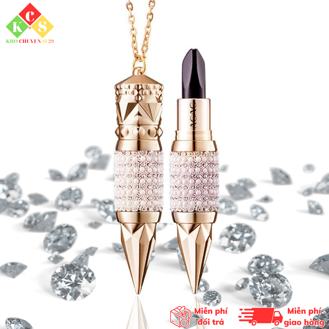 Son kim cương 3 màu AGAG dưỡng ẩm siêu lì
