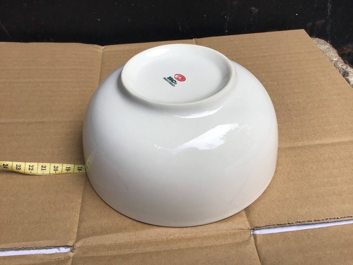Tô sứ trắng cao cấp - Dùng đựng các loại thực phẩm - HC 7inch khum