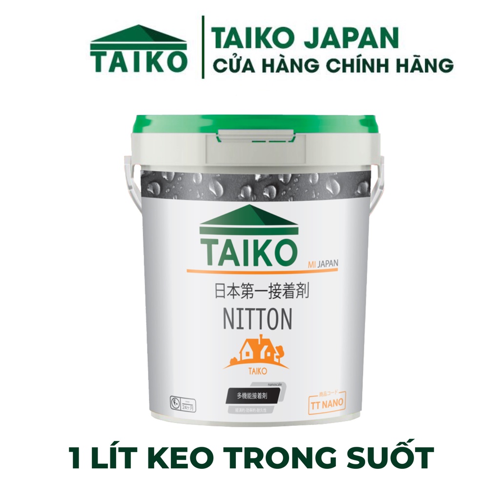 Keo chống thấm TAIKO trong suốt - Chống thấm nền gạch, nhà vệ sinh, tường nhà, cửa sổ, gỗ công nghiệp