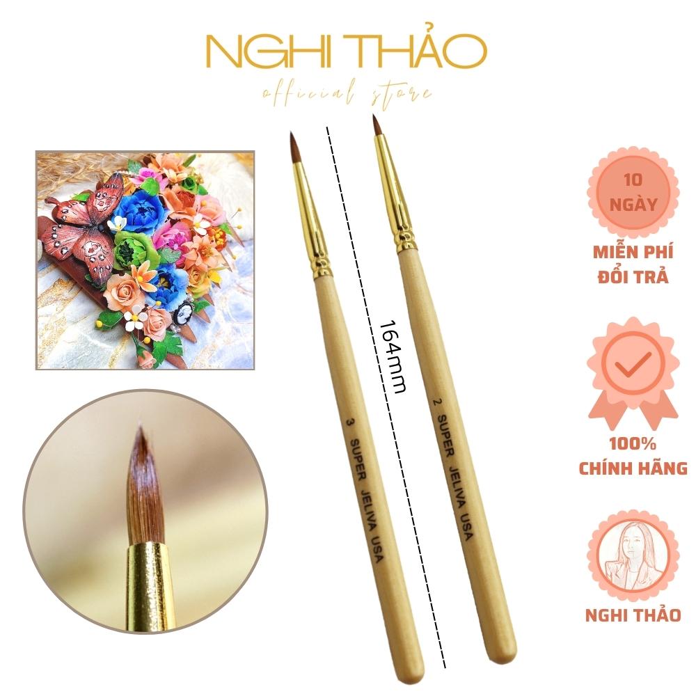 Cọ đắp hoa bột jeliva Nghi Thảo
