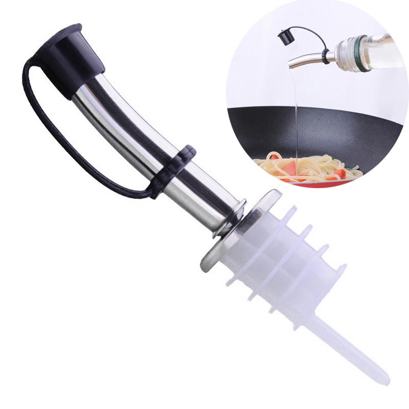 Nắp đậy và rót vang thông minh cho chai vang và chai lọ đựng nước mắm, dấm, dầu ăn và gia vị khác (inox 430)