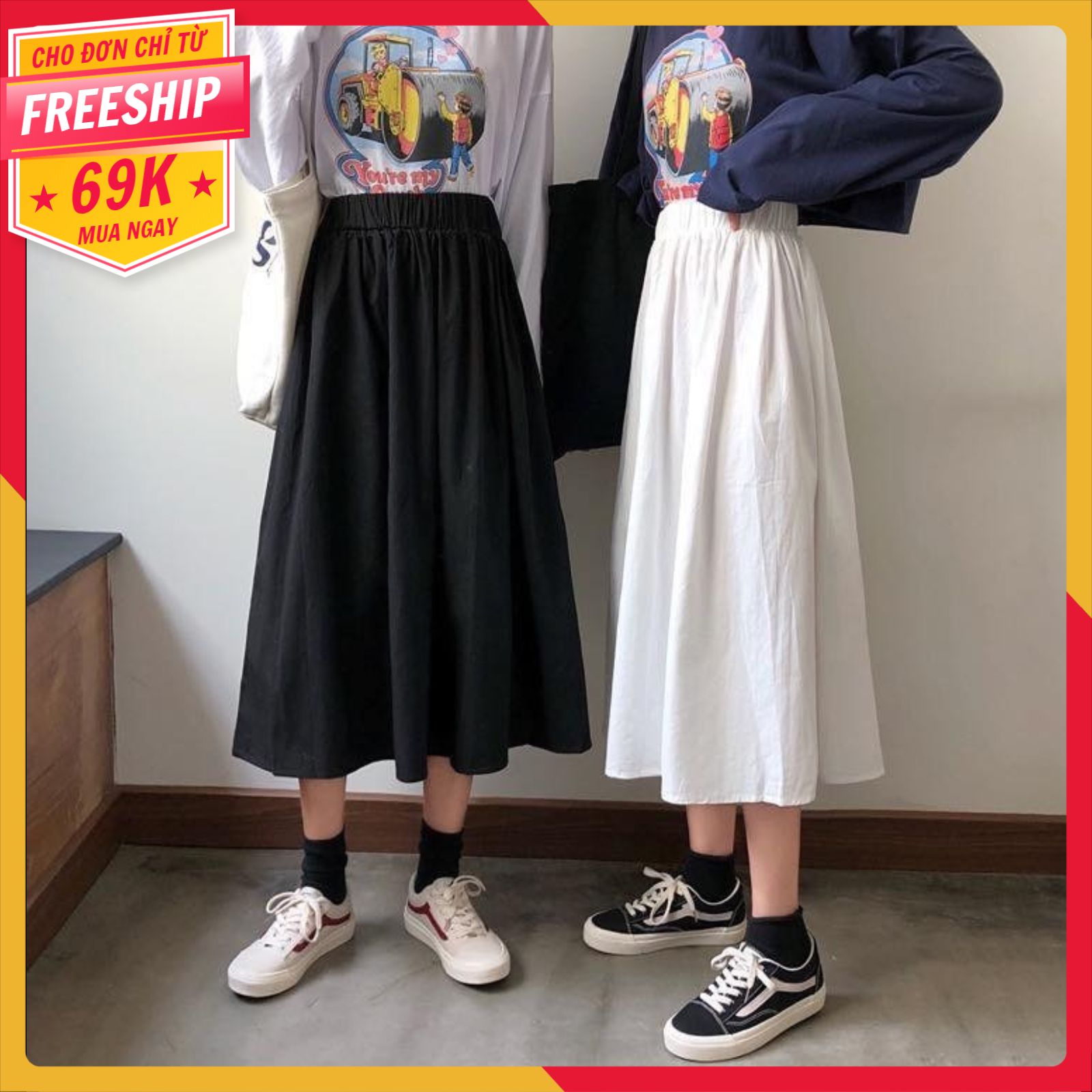 [HCM]Chân váy voan xoè siêu xinh