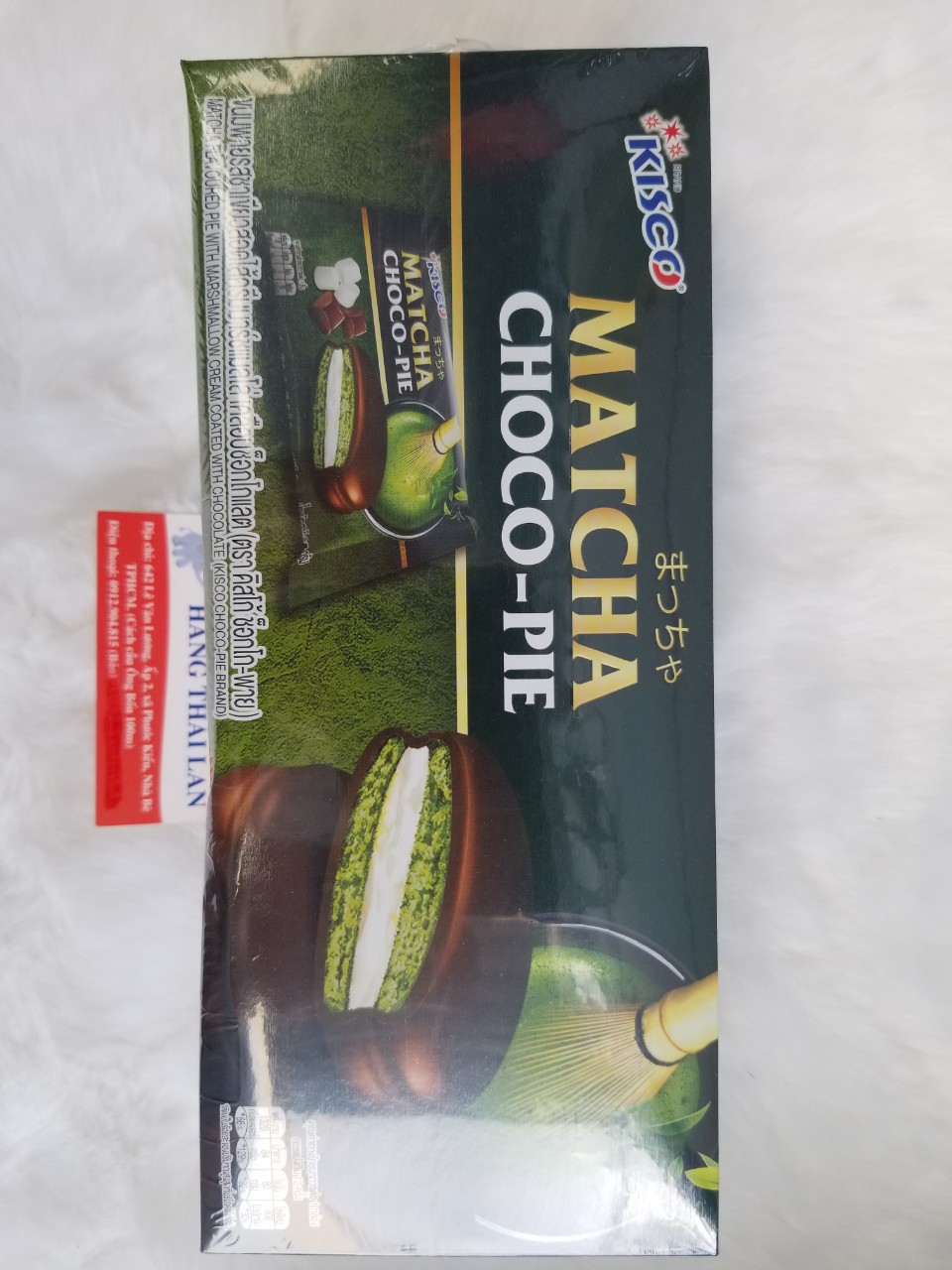 Bánh choco pie thái lan matcha trà xanh