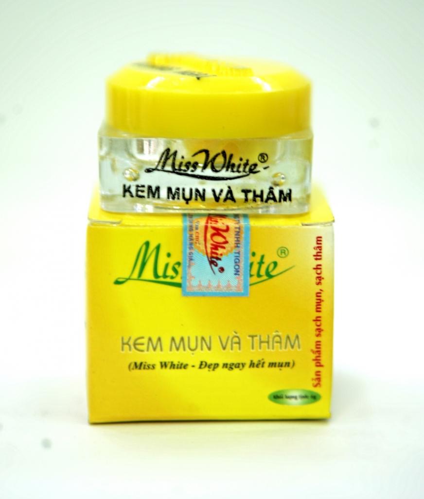 Kem miss white nghệ hết mụn và thâm 6g