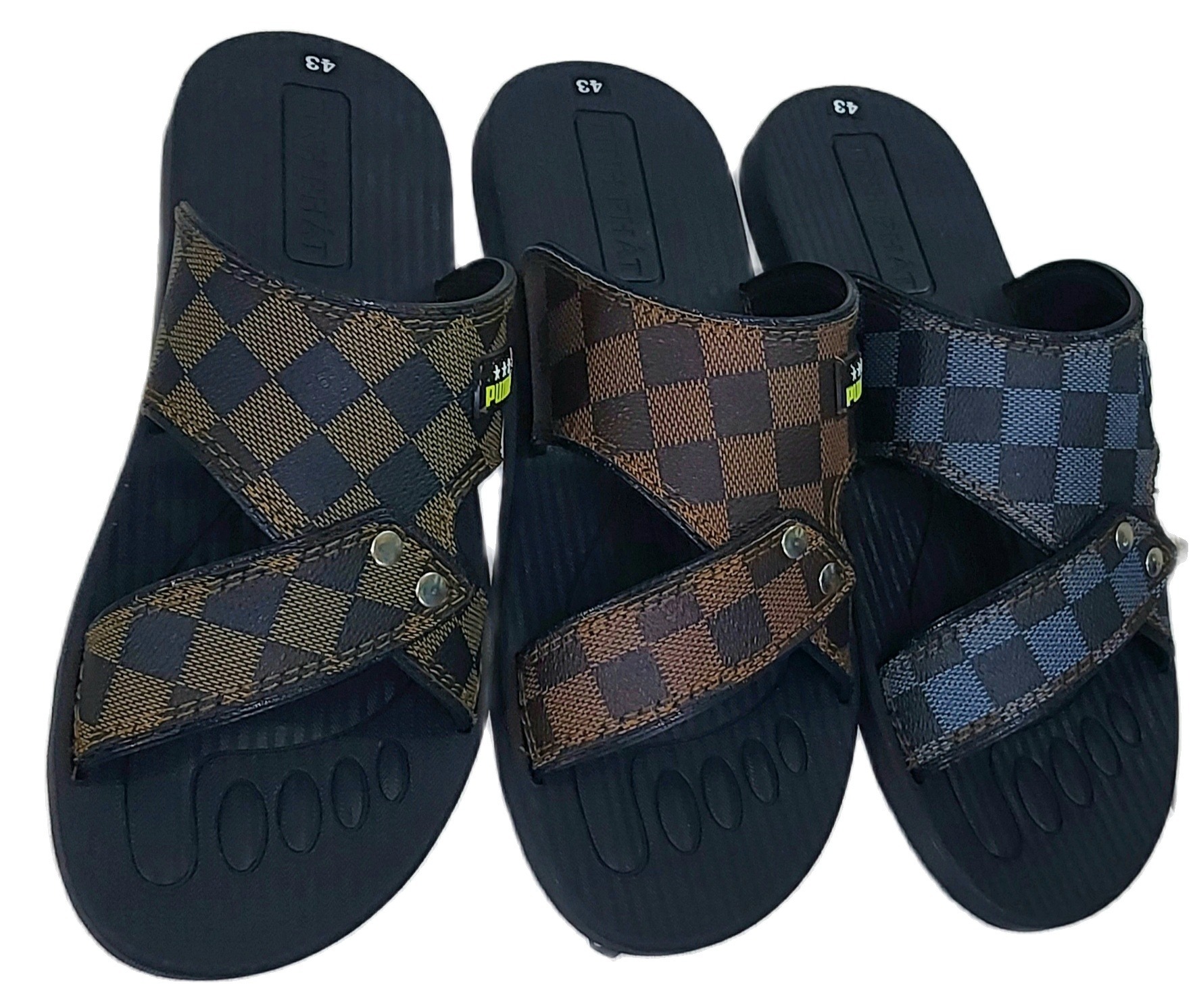 Dép cao su nam thời trang - Dép đế đúc