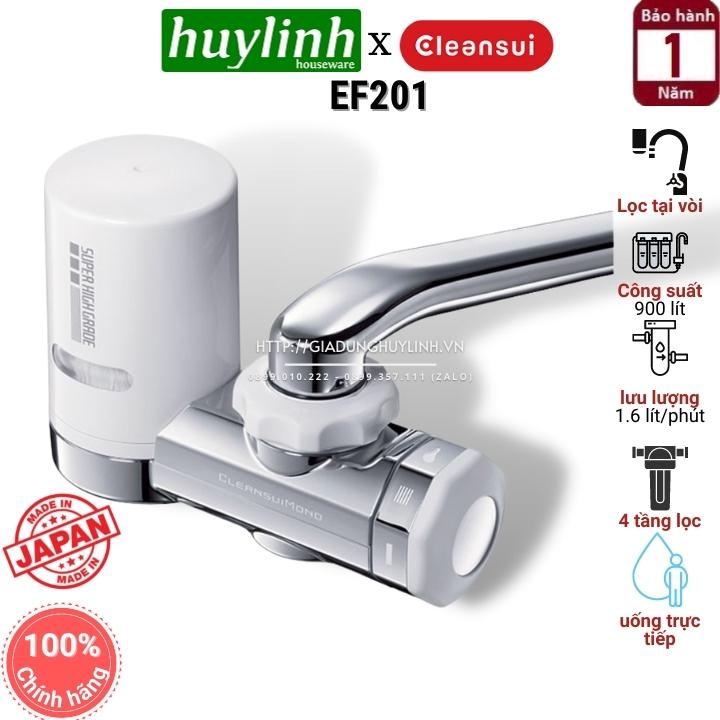 Thiết bị máy lọc nước tại vòi CleanSui EF201 - Nhật bản