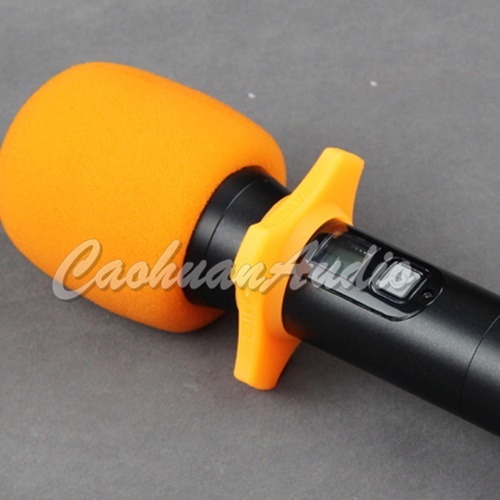 Bông lọc micro kèm chống lăn màu cam
