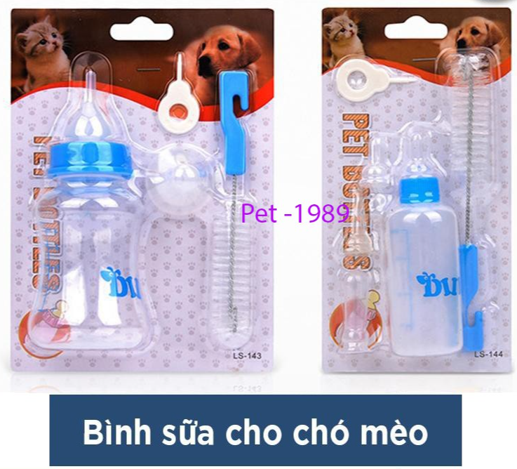 Bình ti bình sữa chó mèo sơ sinh