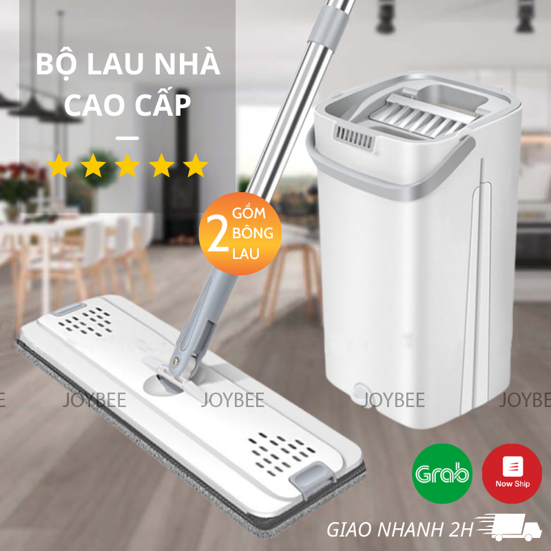 Cây Lau Nhà Tự Vắt Thông Minh MOPScratch Chổi Lau Nhà Tự Vắt Thông Minh Bộ Lau Nhà 360 Độ Cao Cấp Tặ