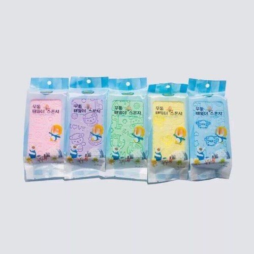 Bông Tắm Kì Ghét Siêu Sạch, Bông Tắm Bọt Biển Mềm Mại An Toàn Cho Da