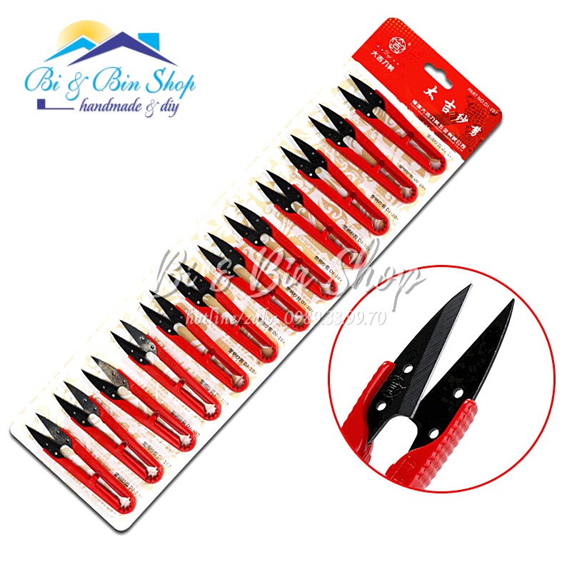 Kéo Bấm Cắt Chỉ Loại Tôt Dùng Trong May Mặc, Thêu Thùa, Làm Đồ Thủ Công