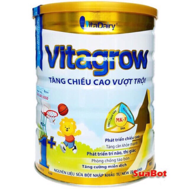 Sữa vitagrow 1+ 900g