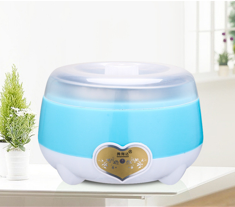 Máy Làm Sữa Chua: Lõi Inox 1L Mini Tại Gia Đình - Máy Ủ Sữa Chua Tự Động Kích Thước 17x17x11cm