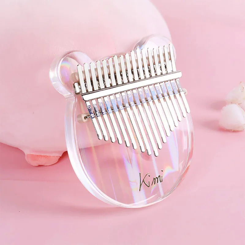 Kimi kalimba ngón tay cái Đàn Piano 17 phím, xách tay mbira ngón tay Đàn Piano quà tặng cho trẻ em và người lớn người mới bắt đầu, nhạc cụ hiện tại