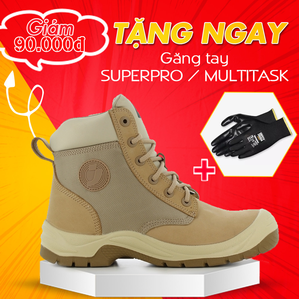 Giày bảo hộ Safety Jogger Rush Chống Trơn Trượt, Chống Dập Ngón