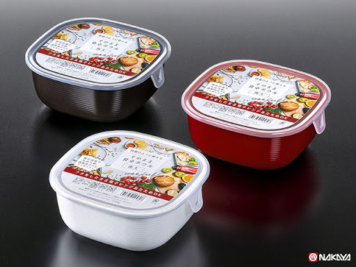 Bát có nắp đậy vuông nakaya