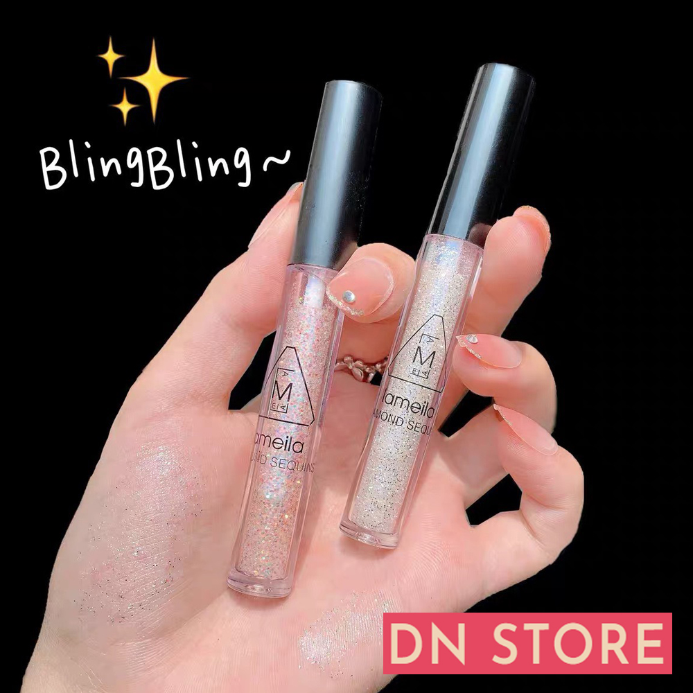 Nhũ Mắt Kim Tuyến Dạng GEL LAMEILA Bút Nhũ Mắt Mỹ Phẩm Nội Địa Trung