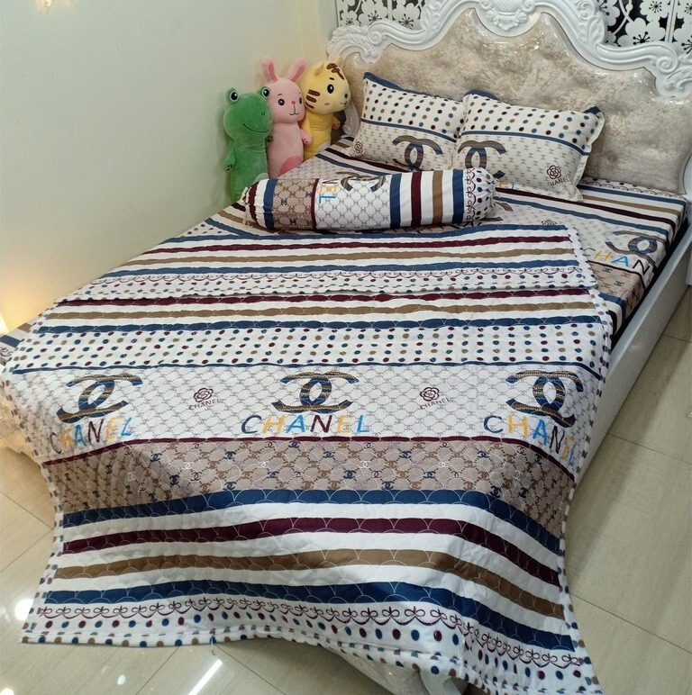 Bộ chăn ga vỏ gối 5 món cnel