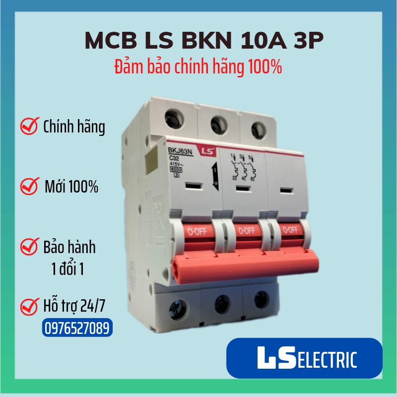 Mcb ls bkn 10a 6ka 3p
