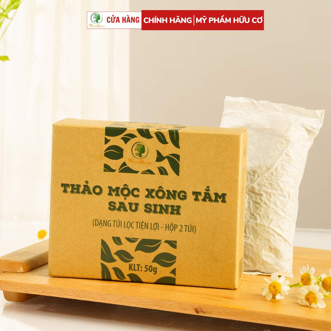 Thảo dược xông tắm sau sinh Wonmom