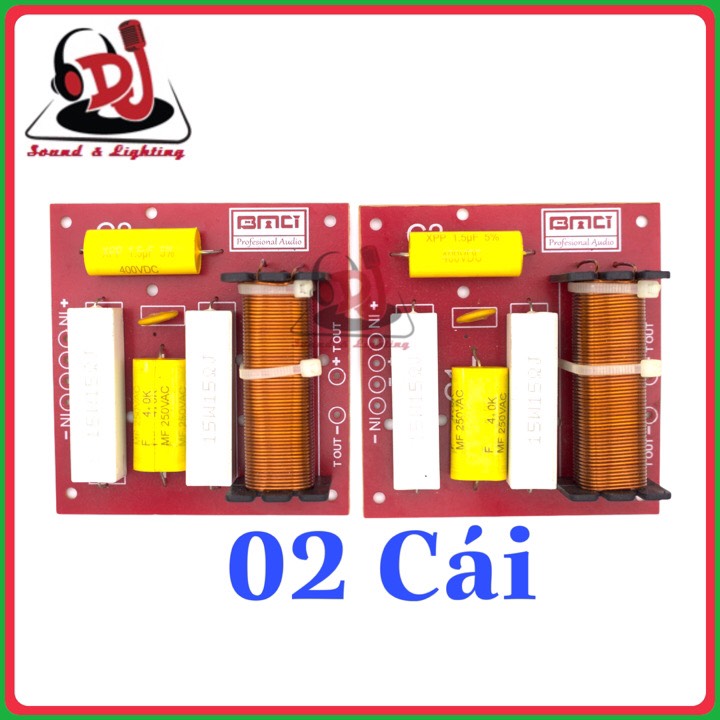 Mạch loa treble 02 cái phân tần bảo vệ loa treble tụ nhiệt bảo vệ chống hú tốt mạch treble BMG