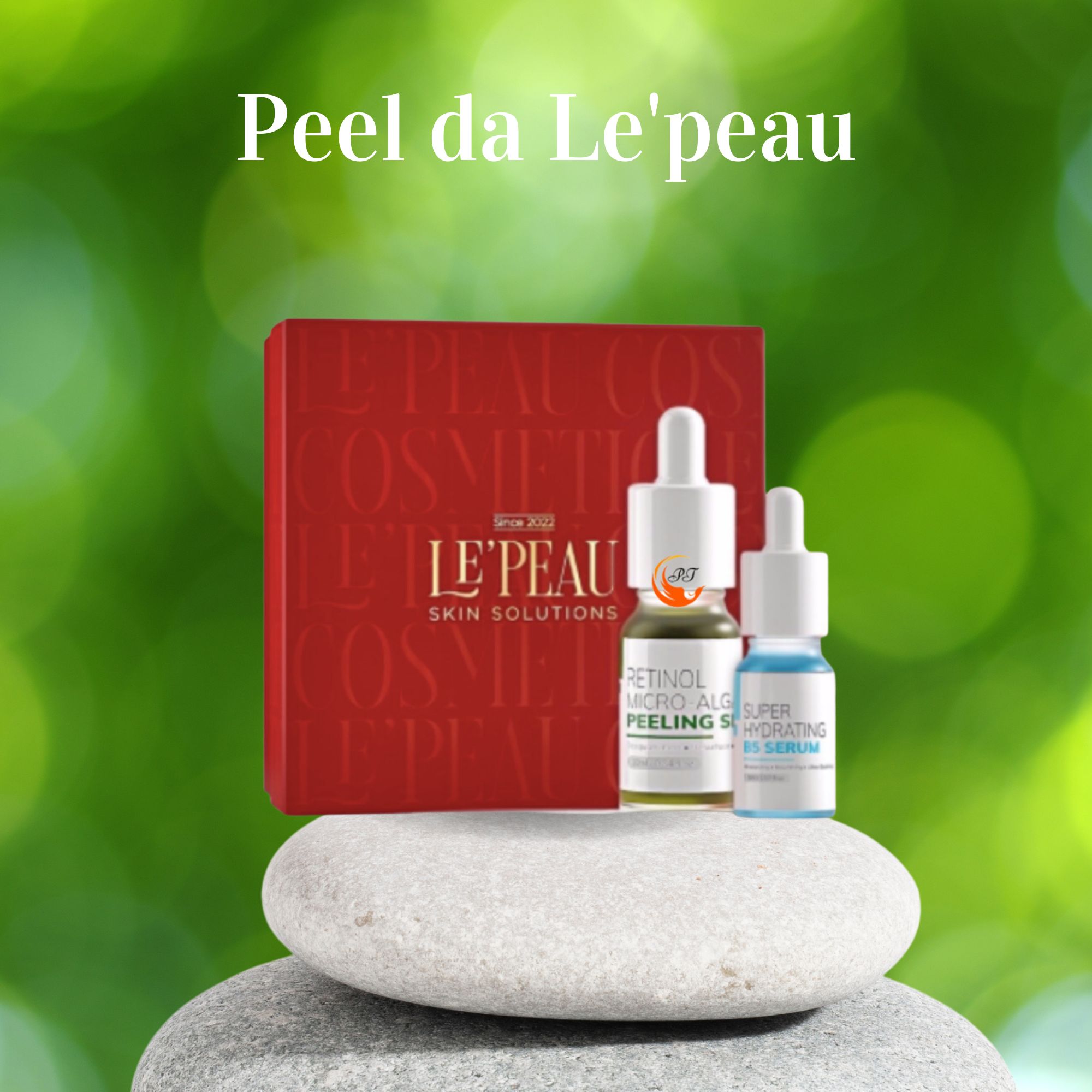 Combo peel da vi tảo retinol