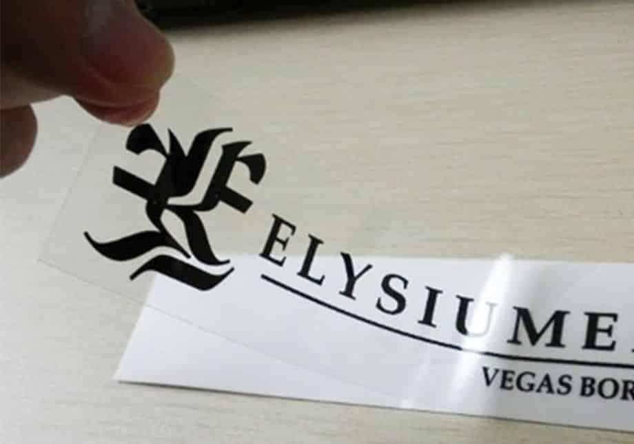 Decal nhựa trong suốt khổ A4 - 100 tờ