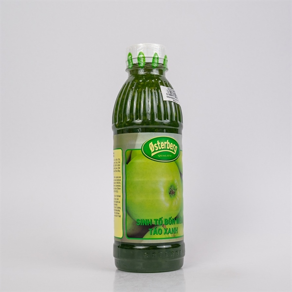 Sinh tố Osterberg táo chai 1 lít. Hàng công ty có sẵn giao ngay