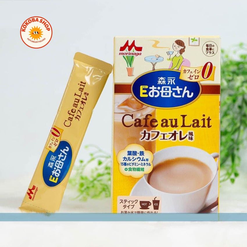 Sữa bầu morninaga nhật đủ vị sữa cho bà bầu vị trà sữa vị café vị matcha cung cấp vitamin cho bà bầu