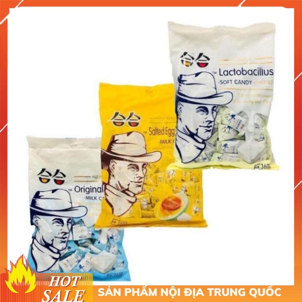 Kẹo sữa chua dẻo ông già cao bồi Đài Loan