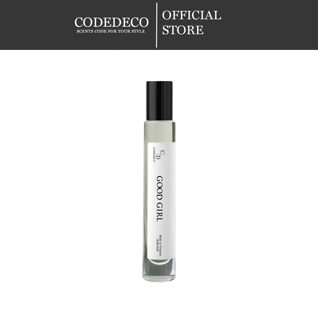 Tinh dầu nước hoa codedeco good girl cá tính, ngọt ngào, gợi cảm 10ml - dạng lăn