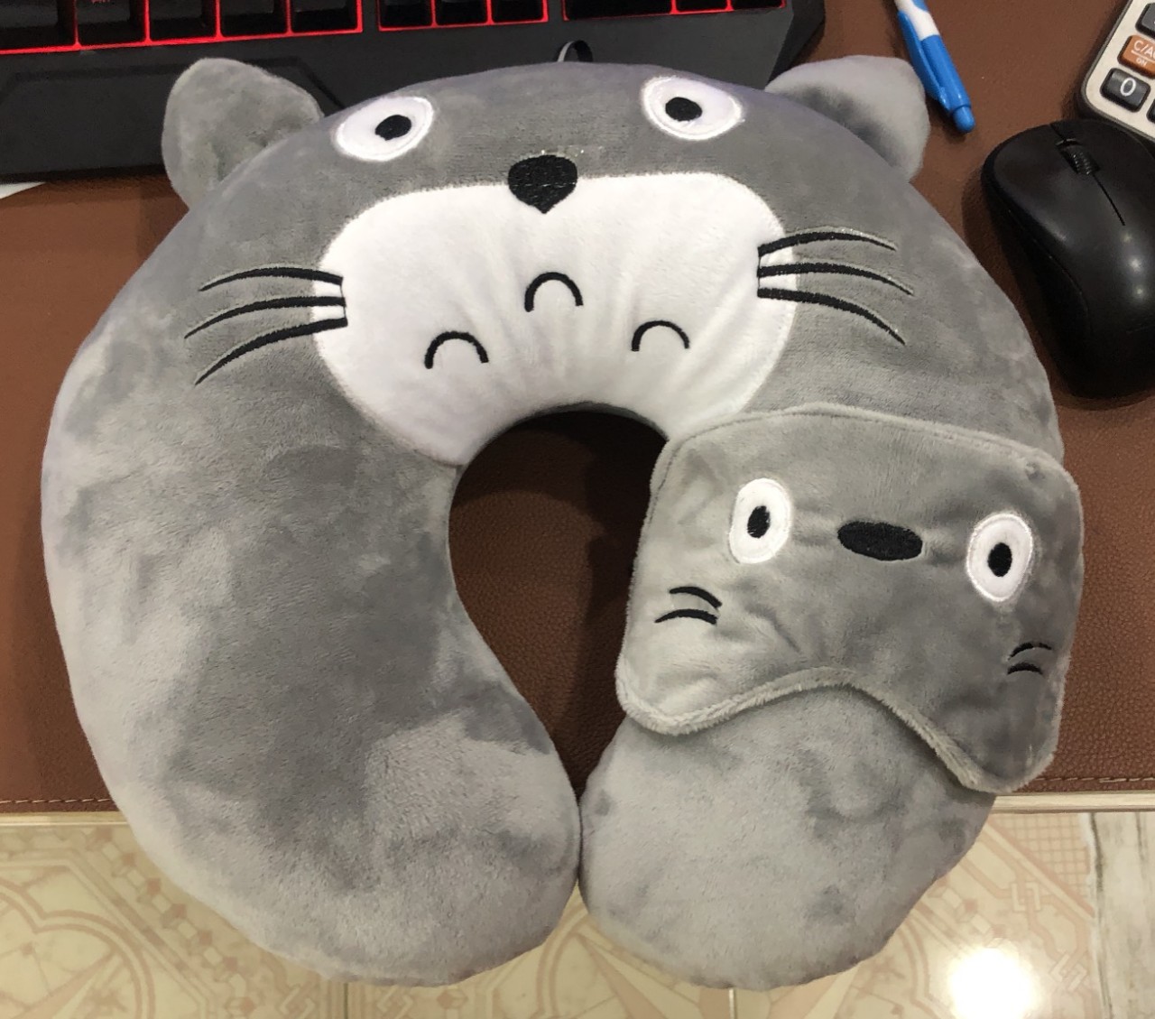 Gối kê cổ TOROTO + bịt mắt siêu cute dễ thương 1.0