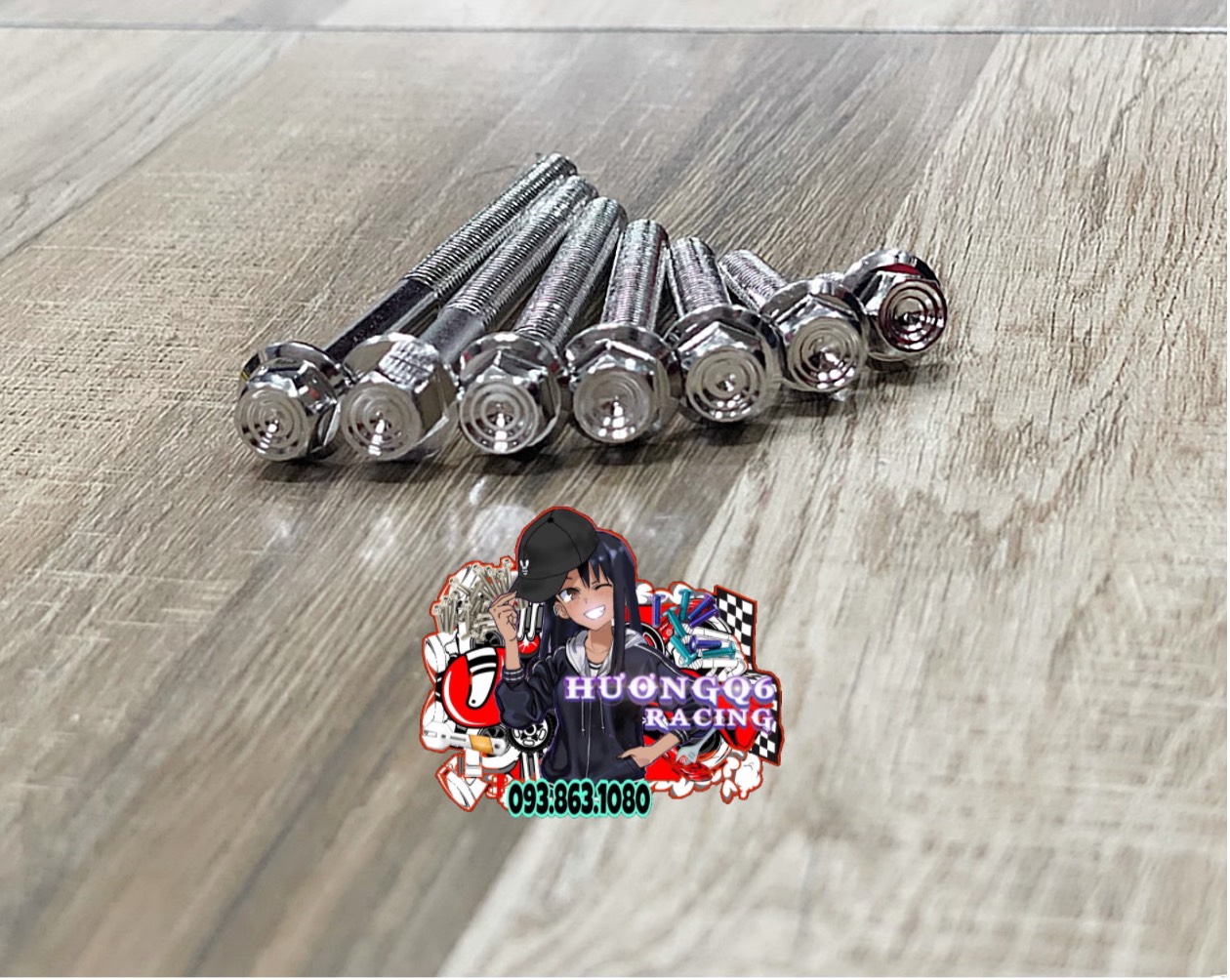 [HCM]Ốc Thái Đầu Trụ Inox 304 6Li Chiều Dài Đủ Kích Thước