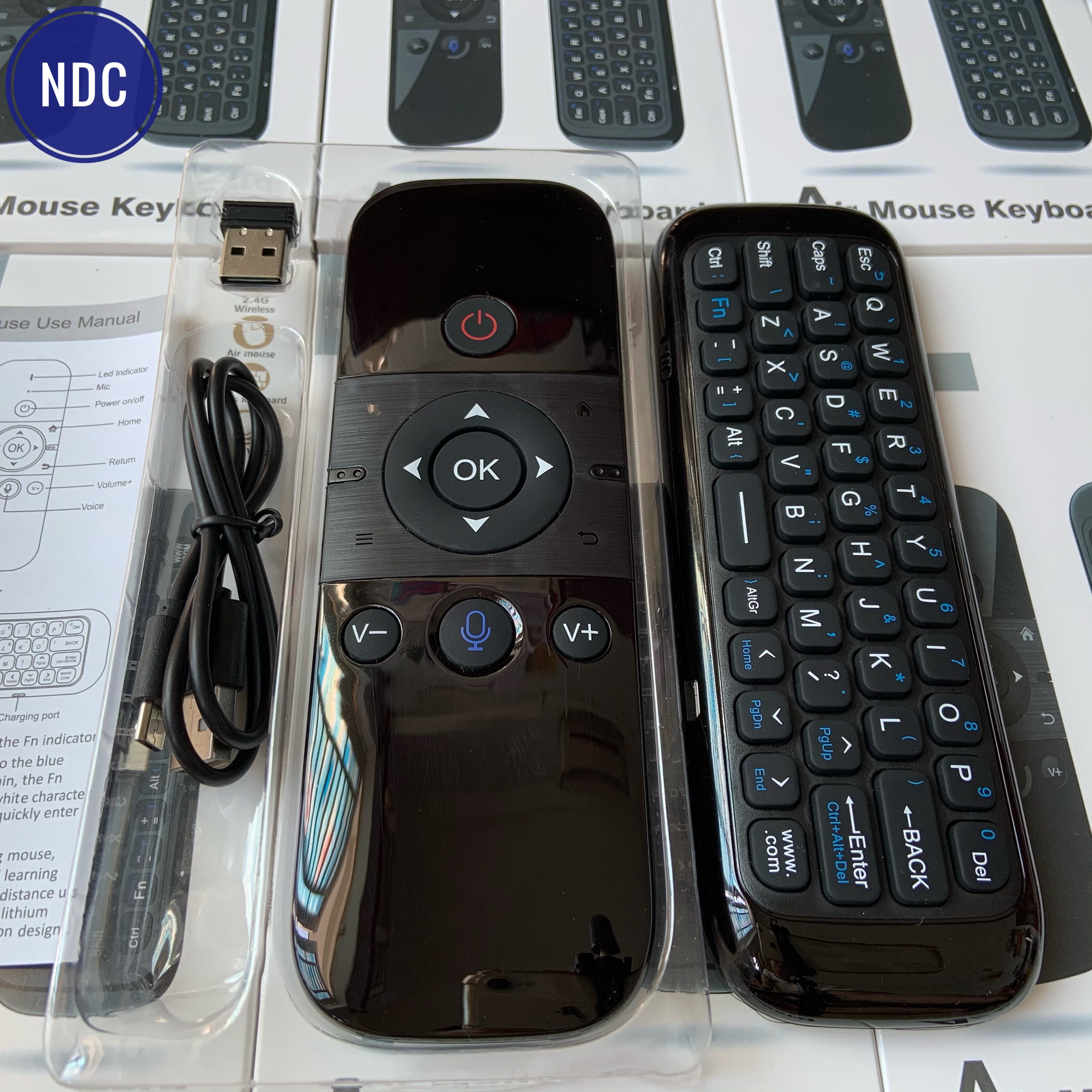 Chuột Bay Bàn Phím, Pin Sạc M8 (LOẠI 1) Giọng Nói 1 Chạm 1 Nút Học Lệnh