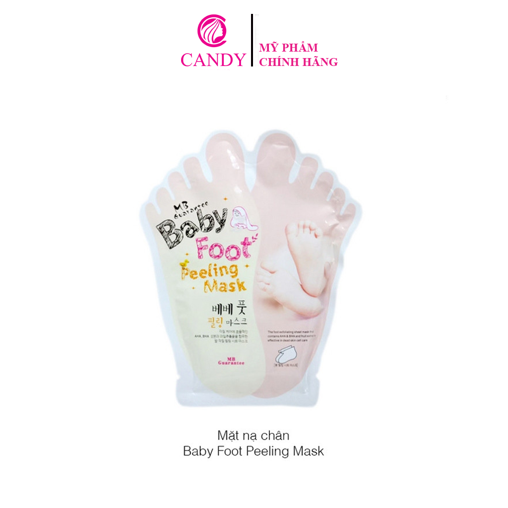 [Hoàn Tiền 8%]Mặt Nạ Ủ Da Chân Baby Foot Peeling Mask 25g (1 miếng)