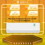 Máy lạnh Panasonic Inverter 2.5 HP CU/CS-XU24BKH-8 - GIAO TOÀN QUỐC - CHỈ MIỄN PHÍ HCM