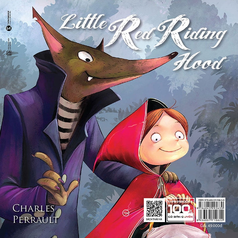 Fahasa - Ehon Cô Bé Quàng Khăn Đỏ - Little Red Riding Hood - Charles