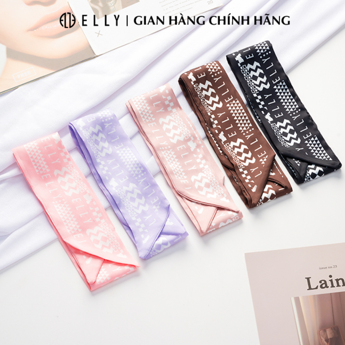 Khăn lụa thời trang ELLY - ES1