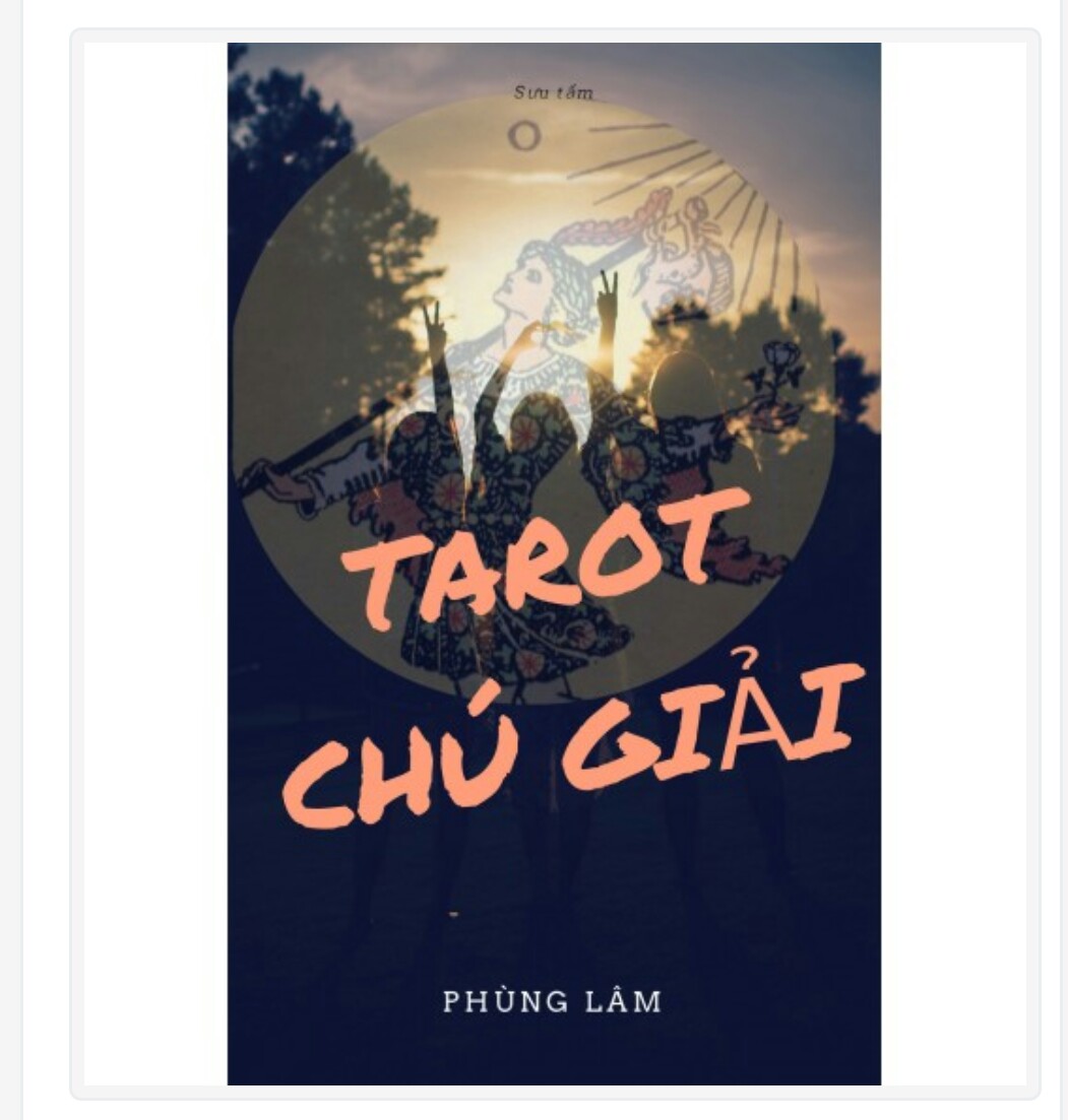 Sách hướng dẫn Tarot chú giải
