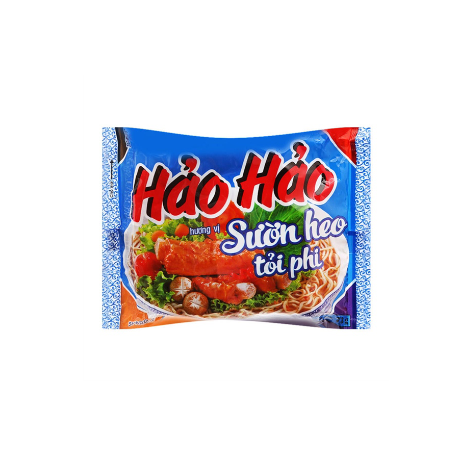 Mì Hảo Hảo sườn heo phi tỏi gói 75g