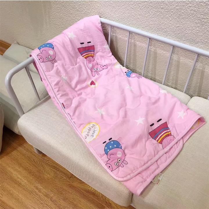 Chăn đũi mùa hè cho bé, chăn mềm trẻ em họa tiết hoạt hình