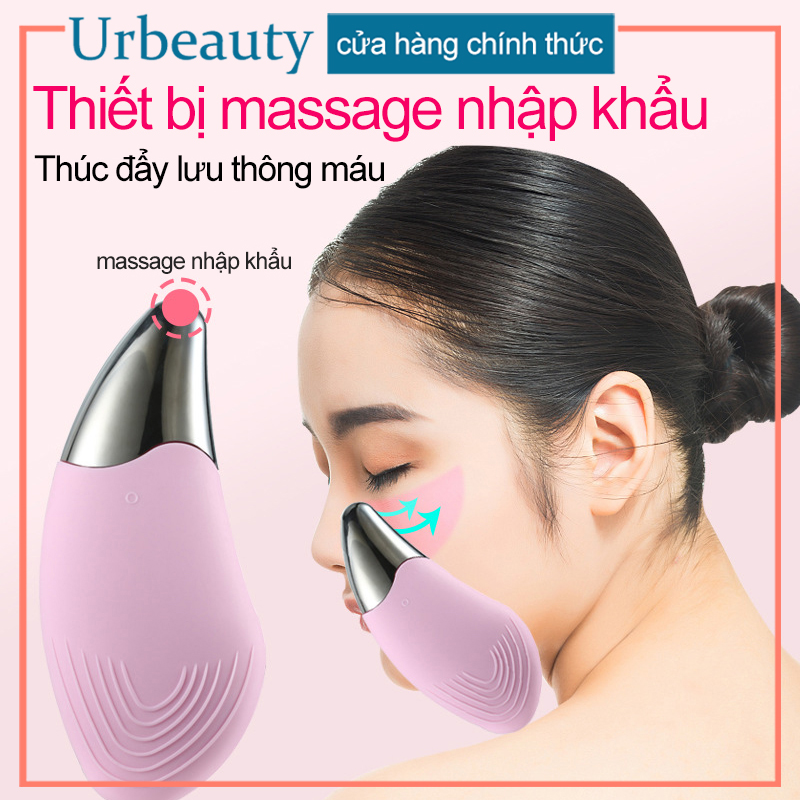 Máy Rửa Mặt -Máy massage rửa mặt cầm tay Silicon - Tẩy Tế Bào Chết-máy mát xa mặt ion máy rửa mặt và massage máy matxa mặt máy matxa mặt mini，Làm Sạch Sâu