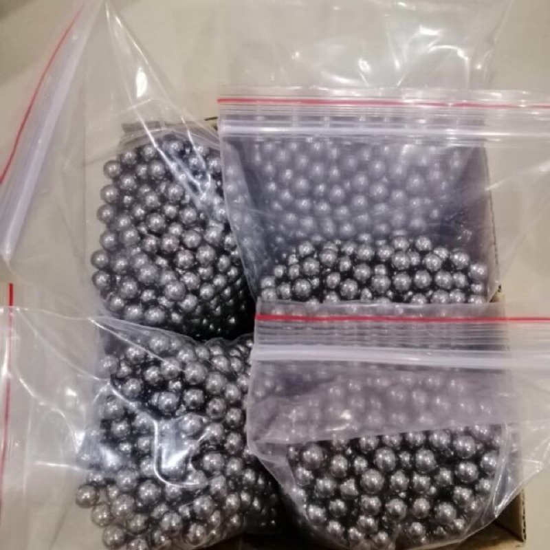 100 viên bi trục - xe bằng sắt xe đạp đủ kích cỡ 6.35mm - 7mm - 7,5mm - 8mm