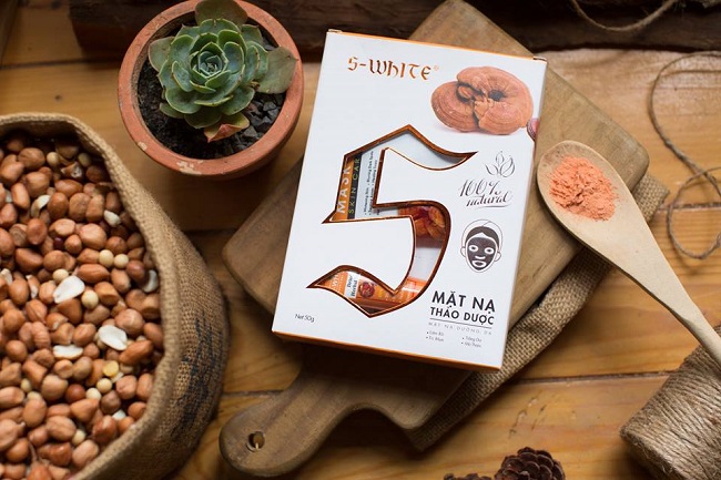 Mặt nạ bắc thảo dược Swhite chính hãng Shynh Beauty