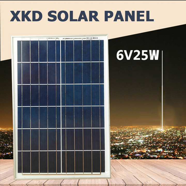Tấm pin năng lượng mặt trời Solar Panel 6V 25w