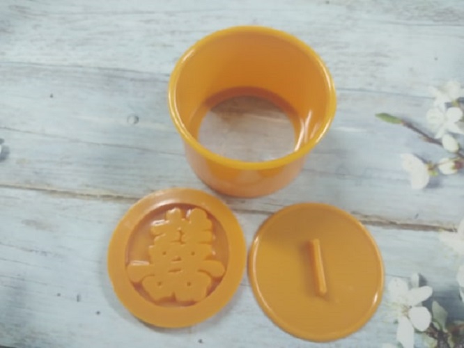 Khuôn xôi tròn hình chữ hỷ 10 cm