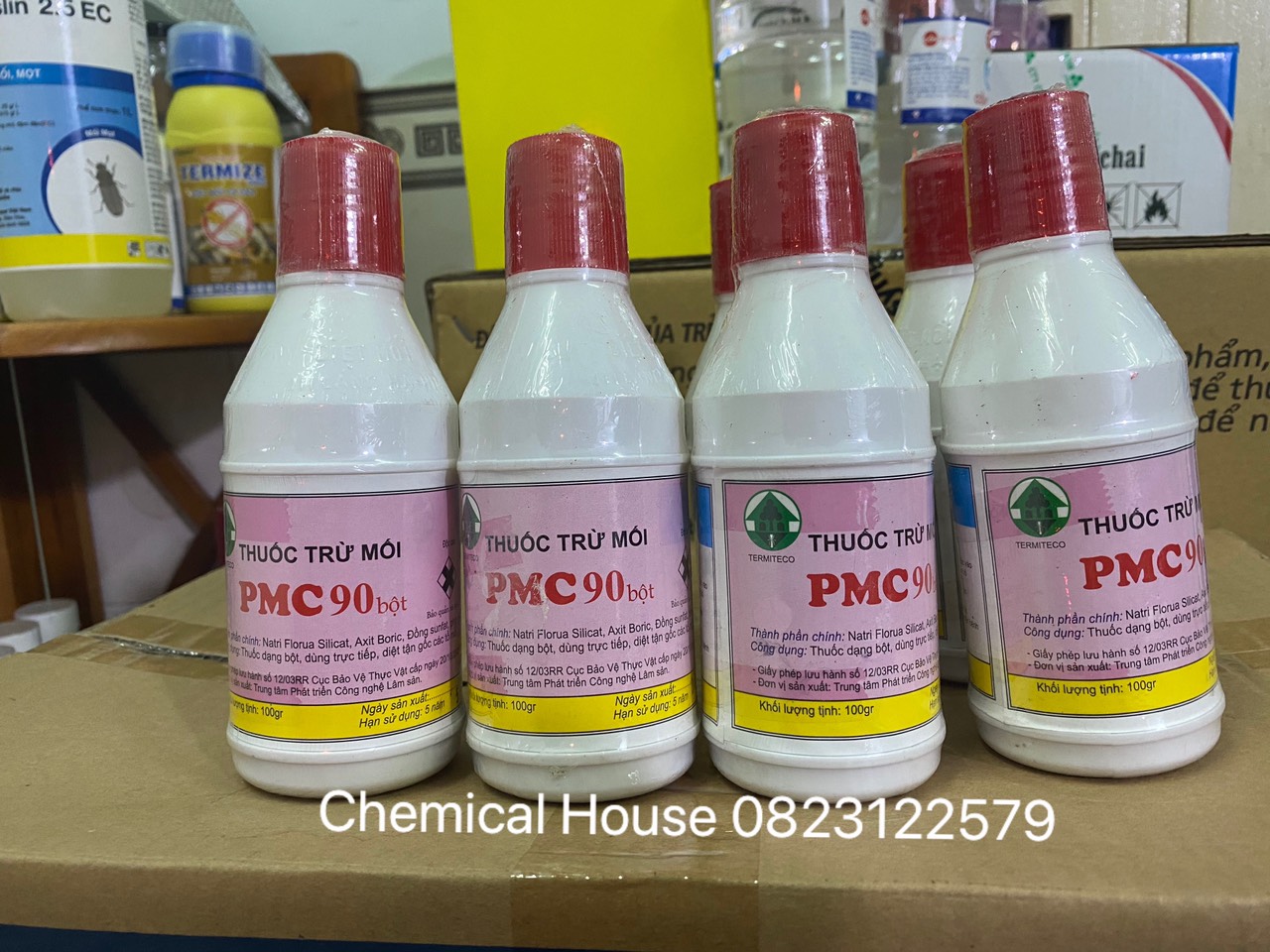 Thuốc diệt mối PMC 90 Diệt tận gốc theo PP Sinh Học (HÀNG CÓ SẴN)