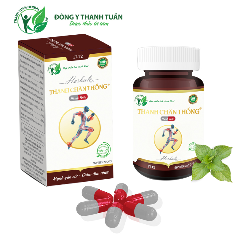 Combo 2 Hộp Thanh Chân Thống hỗ trợ điều trị đau gót chân
