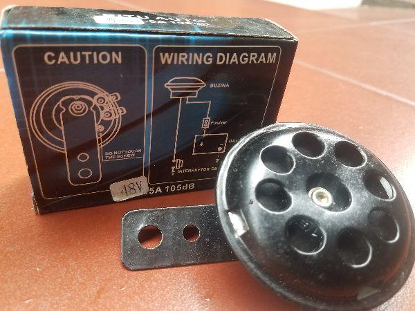 Còi sắt 48V dùng cho xe máy xe điện