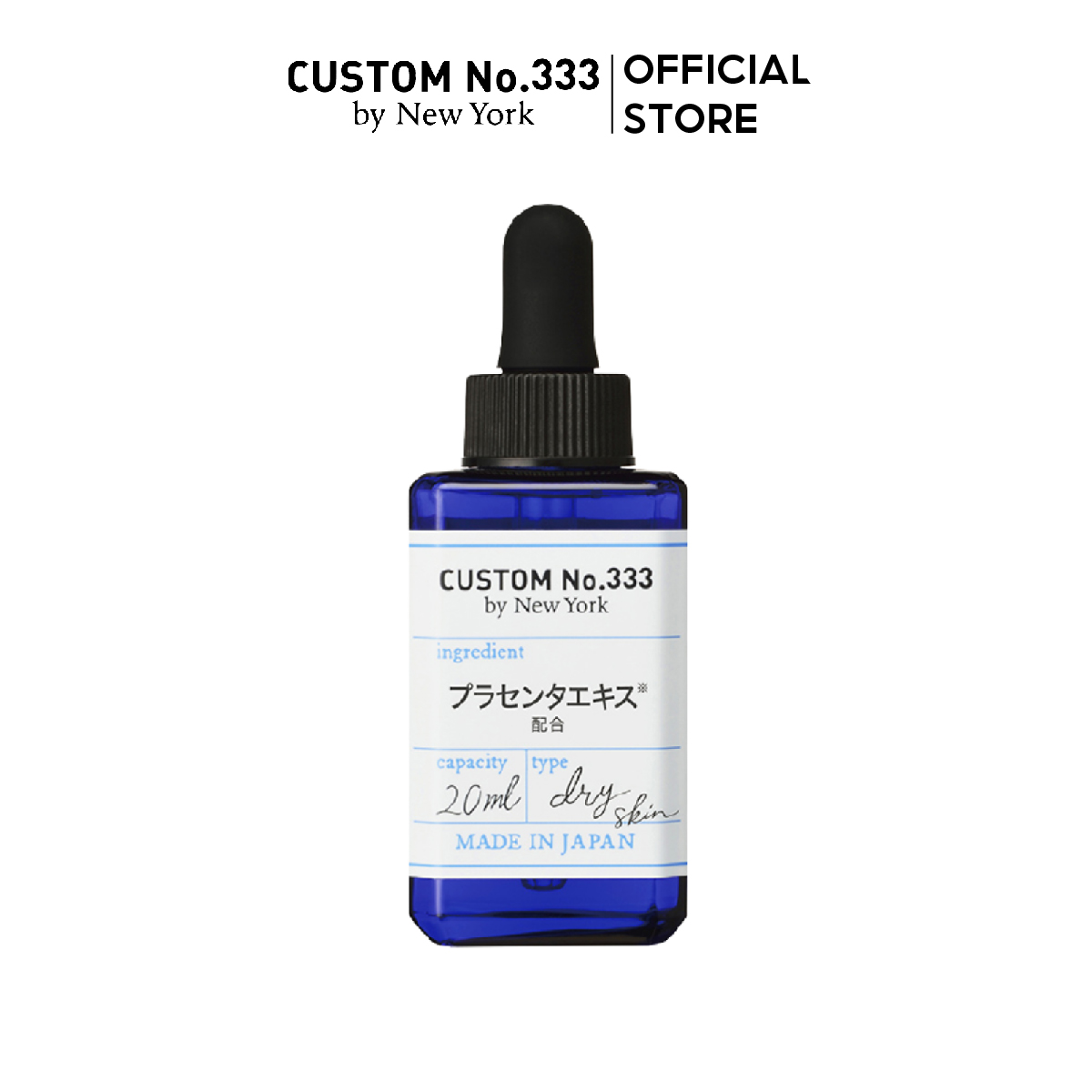 Tinh chất placenta giúp làm sáng và chống nhăn da custom no.333 by ny placenta serum 20 ml